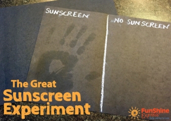 Sunscreen-Experiment