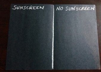 Sunscreen Experiment2